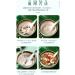 Chia Seed Sweet Scented Osmanthus Nut and Lotus Root Powder Soup Instant Brewed Meal Replacement Porridge Brewed Nut Lotus Root Starch Soup Nutritious and Healthy Breakfast (3 can) - Buy Online on GoSupps.com