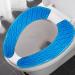 Kindax Gel Toilet Seat Cushion - Portable and Washable Cover (Blue) - Buy Online on GoSupps.com