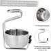 3-Hour Stainless Steel Brush Holder - Razor Stand Set of 3 | Durable Manual Bracket for Eco-Friendly Organization - Buy Online on GoSupps.com