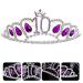 Shop Lurrose Purple Rhinestone Tiara for Toddlers - Birthday & Photo Accessories - Buy Online on GoSupps.com