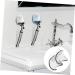 Minkissy 8-Pack Self-Adhesive Shaver Holder - Wall Hooks for Razor Storage | Premium Manual Razor Organization Solutions - Buy Online on GoSupps.com