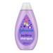 Johnson's Baby Bedtime Shampoo - Leaves Hair Soft and Shiny - Enriched with Soothing Natural Calm Essences - Designed for Delicate Skin and Hair 500 ml