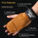 Lanontaosta Heavy-Duty Leather Lifting Straps for Bodybuilding & Strength Training - Extra Strong 3mm Beef for Men & Women - Ideal for Weight Lifting & Fitness - Buy Online on GoSupps.com