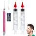 XUKE Ear Wax Removal Kit Ear Wax Removal Syringe for Ear Cleaning  Including Ear Picking Goose Feather Blanket  Ear Cleaning kit  LED Light-Emitting Ear Pick Cleaning kit(Type4)
