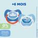Dodie Pacifiers - Physiological Sea Design 2-Pack (+6 Months Random Model) | Multicolor International Shipping - Buy Online on GoSupps.com