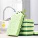 ShuWen Wood Pulp Sponge dishwashing Sponge Wipe Block Double-Sided Kitchen Cleaning Wood Pulp Cotton scouring pad Absorbent rag