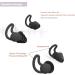 FERNIDA Reusable Silicone Noise Reduction Earplugs - Black | Ideal for Sleeping, Racing, Shooting, Traveling - Buy Online on GoSupps.com
