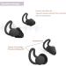 Fernida Earplugs for Sleeping - Reusable Silicone Noise Suppression Earplugs for Hearing Protection | Ideal for Travel Races & Mowing - Black - Buy Online on GoSupps.com