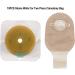 LotFancy 10 Pcs Skin Barrier with Non-Woven Border for Two-Piece Drainable Pouch | Ostomy Wafers for Colostomy & Ileostomy Stoma Care | Cut-to-Fit - Buy Online on GoSupps.com