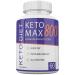 ADVANCED LIFE SCIENCE Keto MAX 800 - Premium Weight Loss - Burn Fat - Increase Energy - Gluten Free - 30 Day Supply