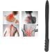 Black Gua Sha Massage Stick - High Magnetic Elasticity Fitness Tool for Muscle Relaxation | Ideal for Home & Office Use - Buy Online on GoSupps.com
