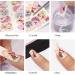 Manicure Adhesive Holographic DIY 3D Butterfly-shapeNail Decals Nail Art Nail Stickers - Buy Online on GoSupps.com
