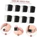4 Pairs Toe Separator & Stretcher Bunion Cover for Women & Men | Comfortable Elastic Black Straightener | 2.5x1.9cm - Buy Online on GoSupps.com