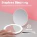 TOPPSTORE LED Lighted Compact Mirror 4 Inch 1X/5X Magnification | Rechargeable Travel Makeup Mirror | Portable & Compact with Light | Pink - Buy Online on GoSupps.com