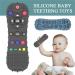 Black Silicone Teething Sticks Set for Babies - Remote Control Shape Teething Toys - Buy Online on GoSupps.com