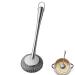 Stainless Steel Scrubber | Flexible Stainless Steel Pot Scourer with Hanger Pots Cleaning Supplies for Non-Stick Pans Iron Pots Bowl Dishwashing Sink