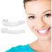 uqlpxz 2 Pairs Upper and Lower Cosmetic Veneers Teeth Instant Dental Veneers Perfect Smile Cosmetic Teeth