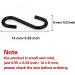 200 Mini S Hooks Connectors with Storage Box - Black S-Shaped Wire Hooks for DIY Crafts and Hanging Jewelry - Buy Online on GoSupps.com