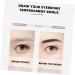 CANIGHT 2pcs Double-headed Waterproof Eyebrow Pencil Brow Pencil with Brush Eyebrow Pencil Brown Abs (shell) - Buy Online on GoSupps.com