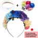 Satin Headband Women Headbands Wide Headbands Hard Headbands 9 Pieces 1.2Inch Wide Non-slip Ribbon Hair Band No Teeth for Women Girls white - Buy Online on GoSupps.com