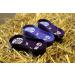 RL24 B stenset Magicbrush - 3-Part Horse Brush & Huf Scraper | Essential Horse Accessories for Stubborn Dirt & Fur Change | Wildberry Edition - Recycled - Buy Online on GoSupps.com