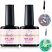 UV Coating Resin Gloss and Matte Top Coat Set with Brush