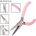 SUNNYCLUE 5 Inch Long Chain Nose Pliers with Flat Jaws Mini Precision Pliers for DIY Jewelry Making Hobby Projects Pink Thin Needle Nose Pliers DIY Craft Tools Bending Wire Plier Tool Supplies - Buy Online on GoSupps.com