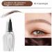  Ziennhu Waterproof Eyebrow Pencil | Dual Slope Eyebrow Liner For Natural Definition | Long-Lasting Stain Proof Eyebrow Pen For Precise Shaping & Eye Makeup - Buy Online on GoSupps.com