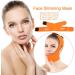 Face Slimming Cheek Mask V Face Line Belt - Orange Chin Lift Up Anti Wrinkle Sleep Mask - Buy Online on GoSupps.com