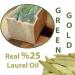 8 oz Aleppo Soap - 25% Laurel Oil 75% Virgin Olive Oil - Natural & Handmade with Cotton Bag - Buy Online on GoSupps.com