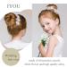 IYOU Princess White Flower Headpiece - Pearl & Crystal Bridal Wedding Hair Accessories for Flower Girls - Buy Online on GoSupps.com