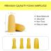 Yellow Earplugs - Noise Reduction for Sleeping Swimming Shooting & Concerts - 60 Pairs Available for International Shipping - Buy Online on GoSupps.com