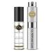CA Perfume Duo Impression of Polo Santo For Women & Men Sprayer + Body Oil Roll-On Bottles 0.27 Fl Oz+0.33 Fl Oz