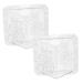 SUPVOX 10 Pcs Square Apple Molds Vegetable Shaping Square Styling Melon Stereotypes