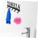 PRETYZOOM 1pc Door Hook Storage Shelf Over The Door Organizer Iron Storage Hook Door Back Wall Hanging - Buy Online on GoSupps.com