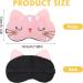 KLEBREIS 4 Pcs Cute Eyemask for Sleeping Kids Cartoon Cat Sleepingmask Soft and Lightweight Travel Eye Cover Funny Animal Blindfold for Women Men Kids - Buy Online on GoSupps.com
