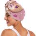 Cute Bear Pink Bow Heart Hair Towel 2 Pack | Super Absorbent Quick Dry Hair Turbans for Women & Girls - Buy Online on GoSupps.com