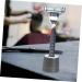 Angoily Universal Razor Rack & Shaving Brush Holder - Premium Aluminum Double Shaver Stand for Men - Ideal for Home & Shower - Buy Online on GoSupps.com