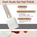 Coffee Gel Nail Polish Dark Nude Gel Polish Long Lasting Chip Resistant UV Gel Nail Polish Natural Sepia Soak Off UV/LED French Nail Gel for DIY Manicure Home Salon Nail Art - Buy Online on GoSupps.com