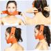 Face Slimming Strap - Double Chin Reducer Facial Mask for Women | Thin Neck Facelift in Orange Red - Shop Now - Buy Online on GoSupps.com