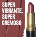 Revlon Super Lustrous Creme Lipstick Rum Raisin 535 - 0.15 oz | Long-Lasting Lip Color - Buy Online on GoSupps.com