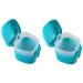 Ailill 2x prosthesis case prosthesis cup with sieve prosthesis bath box storage box for false teeth with a basket network container for travel