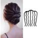 U Shaped Hair Combs Twist Hair Combs Durable Clear Plain Hair Combs Hair Side Comb With Secure Styling Hair Side Comb Set For Women French Twist Hair Combs Wedding Fine Hairs - Buy Online on GoSupps.com