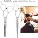 Hairdressing Shear Hair Cutting Barber Scissor 6.1 inch Stainless Steel Professional Haircut Thinning Scissor Portable Beginners Use for Families/Home/Pets/Barber Salon for Men and Women(Two-Piece) - Buy Online on GoSupps.com