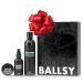 Ballsy Sack Pack Men's Fresh Kit Includes Body Wash Deodorizing Spray and Cologne Rub Men's Body Care Ball Wash for Men Gift Pack Bourbon & Barrel