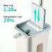 SOFORFREEM Floor Telescopic Handle -Cleaning Flat Mop with Microfibre Pads and Cleaning Bucket - Buy Online on GoSupps.com