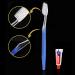 200pcs Disposable Toothbrushes with Toothpaste - Assorted Colors - Buy Online on GoSupps.com