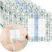 Waterproof Shower Protector Large Cover Shields with Non-Stick Center Pad for PICC Central Line Peritoneal Dialysis Chest Port Feeding Tube PD Catheter Accessories Bandages Women Men 9"x9"(Pack of 25) 9 x 9" with Island Dressing (Pack of 25)