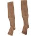 Buy Zipper Compression Stockings - Knee High Open Toe Support Socks L/XL (S/M) for Enhanced Comfort | Fast International Shipping - Buy Online on GoSupps.com