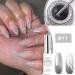 3Pcs Metallic Gold Gel Liner Nail Art Polish Set - Silver, White, and Gold | Thin Brush Painted Design | Soak off Curing for Nail Manicure Painting - 0.27 Fl Oz (Pack of 3) - Buy Online on GoSupps.com